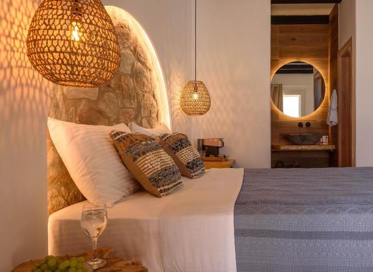 Апартаменты 1 Спальня Вид на Бассейн, Olive Mykonos Villas