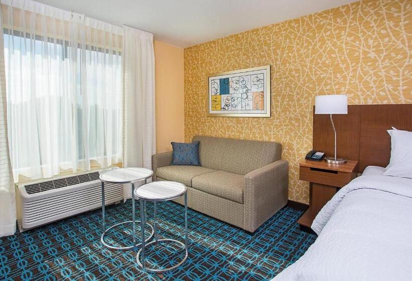带大床的标准间, Fairfield Inn & Suites By Marriott Nashville Hendersonville