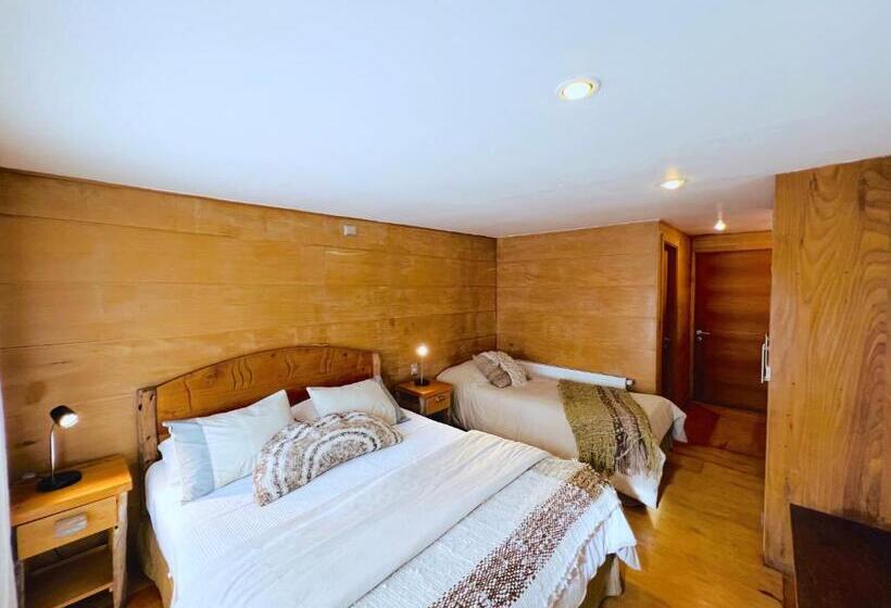 חדר סטנדרט עם מרפסת, Palafito 1326 Hotel Boutique Chiloé