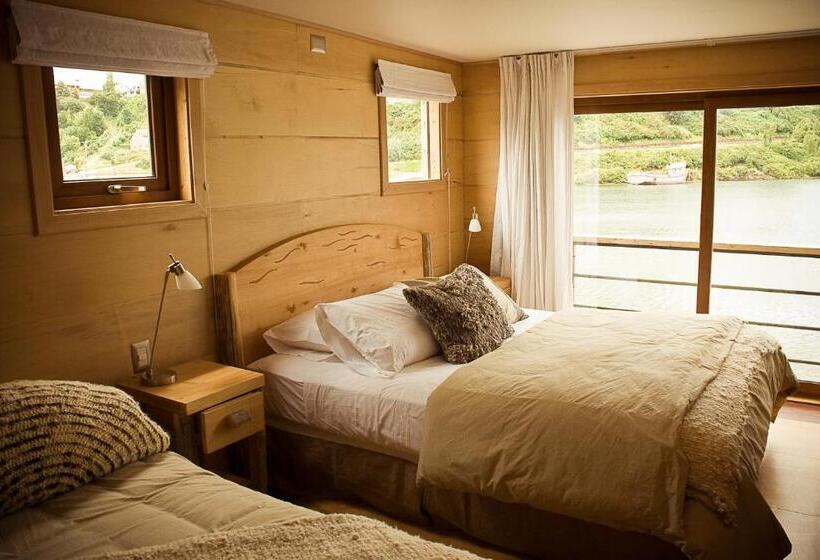 חדר סטנדרט נוף לים, Palafito 1326 Hotel Boutique Chiloé