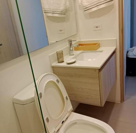 آپارتمان 1 خوابه با چشم‌انداز دریا, Apartamento En Pozos Colorados Santa Marta Hotel Porto Horizonte Suite 1309  Pozos Colorados