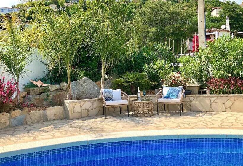 חדר דלוקס, Villa Marlena, Calonge, 1 Amazing Private Studio Appartement With Private Pool In Quiet Area, Adults