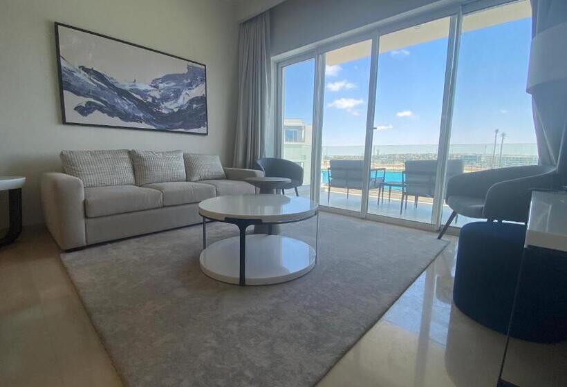 آپارتمان 1 خوابه با چشم‌انداز دریا, Address Beach Resort Marassi