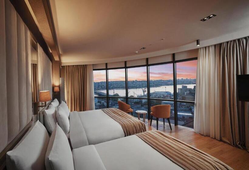 اتاق لوکس با چشم‌انداز دریا, The Hotels, Galata