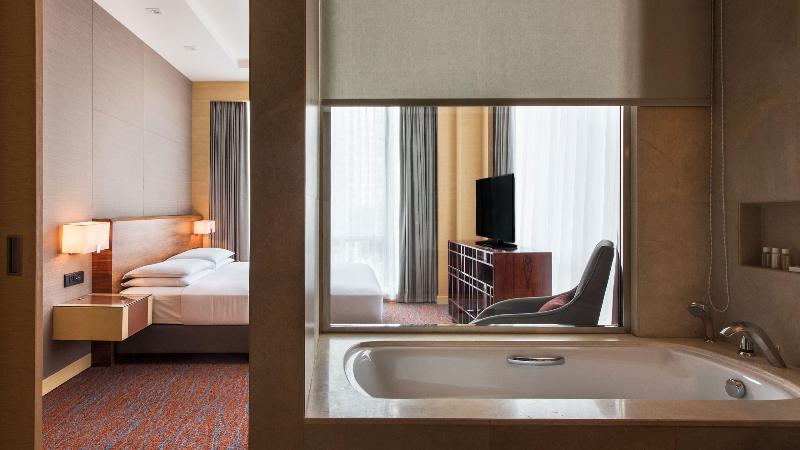 스위트 킹사이즈 침대, Hyatt Regency Lucknow Gomti Nagar