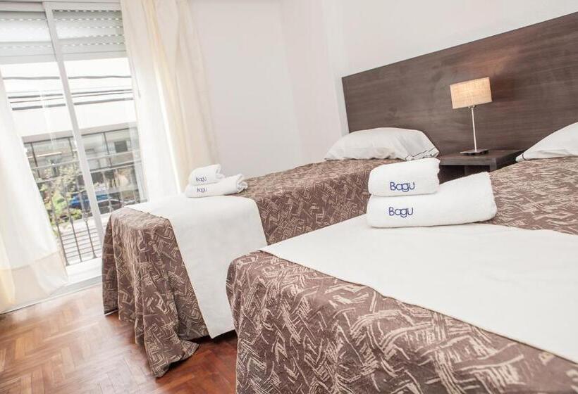 חדר סטנדרט לארבעה, Bagu Santander  Hotel Mar Del Plata