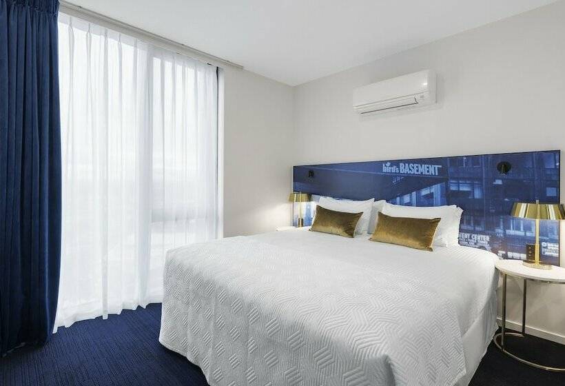 Апартаменты Premium 2 Спальни, The Jazz Corner Hotel Melbourne