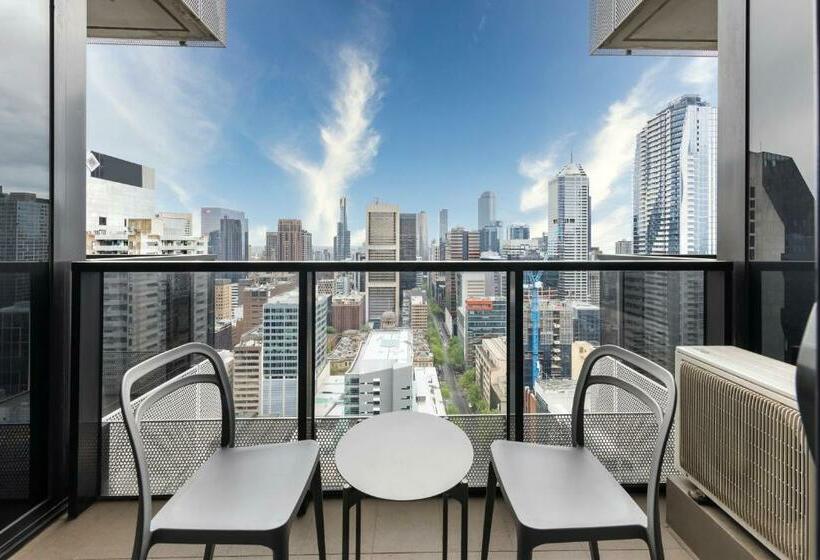 غرفة قياسية سرير كينج, The Jazz Corner Hotel Melbourne
