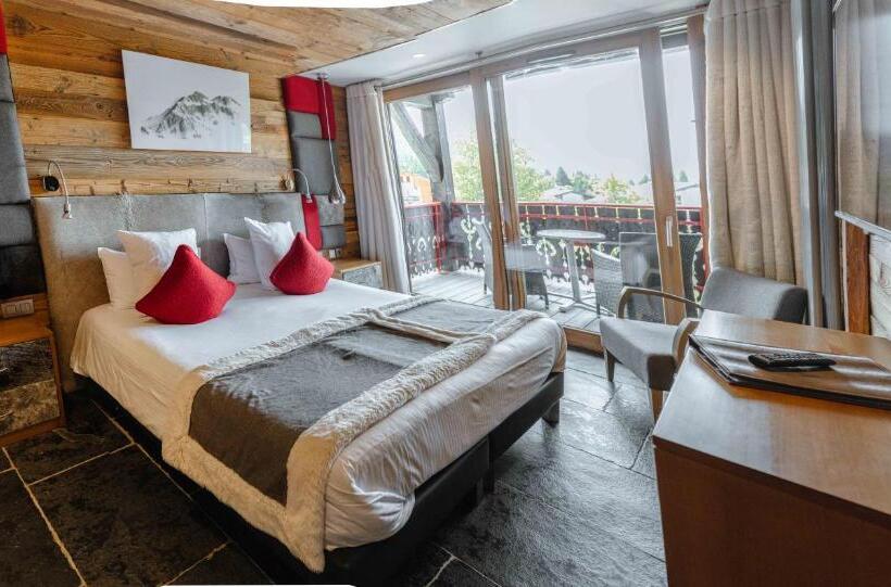اتاق پرستیژ, Hôtel Alpina & Spa   Restaurant Oxalis