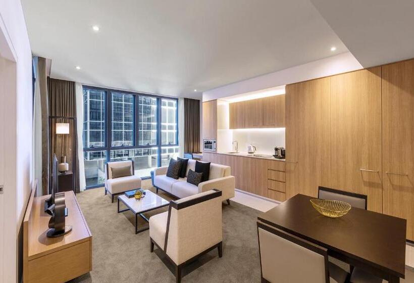 2 베드룸 디럭스 스위트, Skye Hotel Suites Parramatta