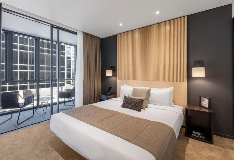2 베드룸 디럭스 스위트, Skye Hotel Suites Parramatta