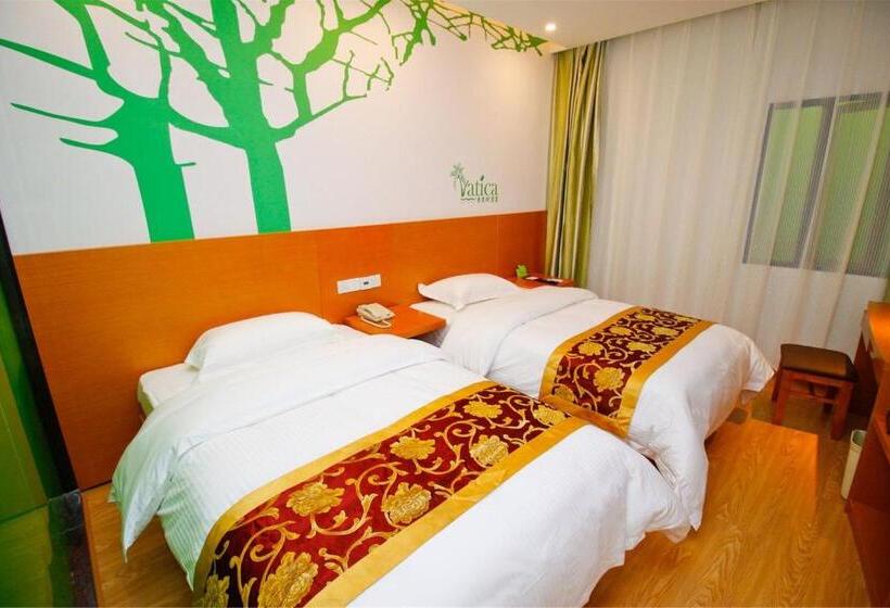 اتاق لوکس, Greentree Hospitality Group Ltd Vatica Jiuquan West Han Shengsheng Shengshi