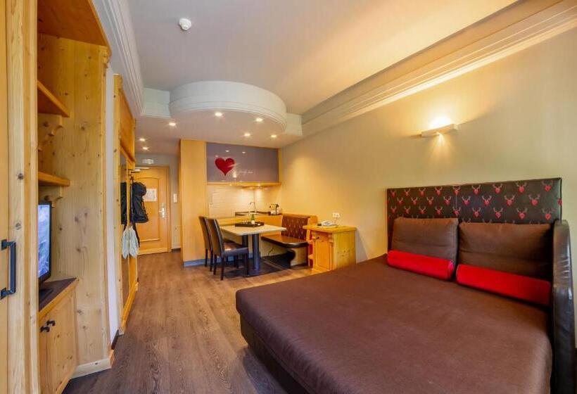带1个卧室的带阳台的公寓, Familien Wellness Residence Tyrol