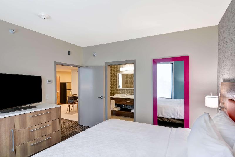 キングサイズベッドのスイートルーム, Home2 Suites By Hilton Lafayette, In
