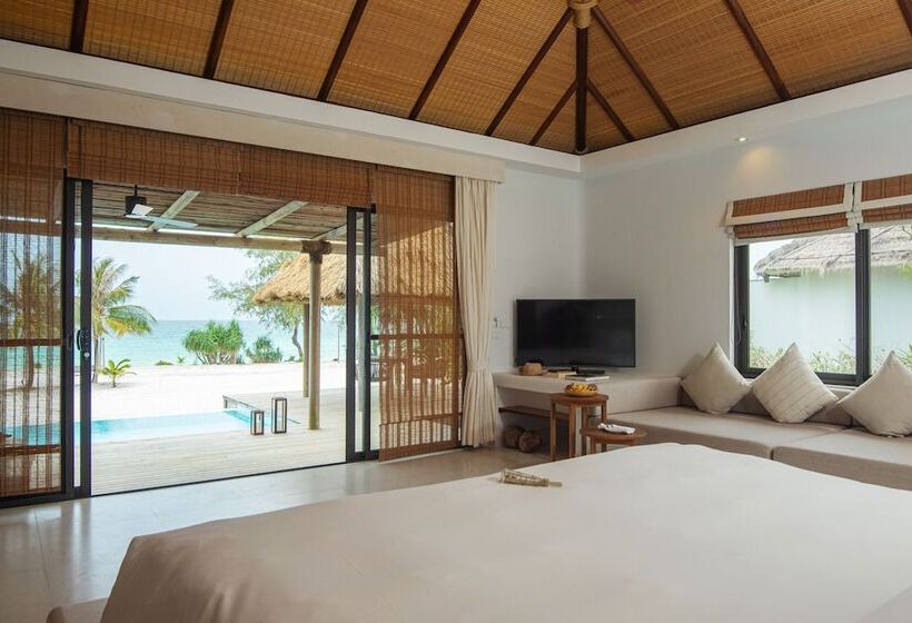 1침실 빌라 바다전망, The Royal Sands Koh Rong