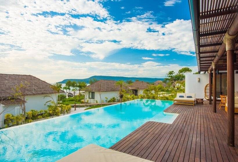 침실 2개 빌라 바다 전망, The Royal Sands Koh Rong