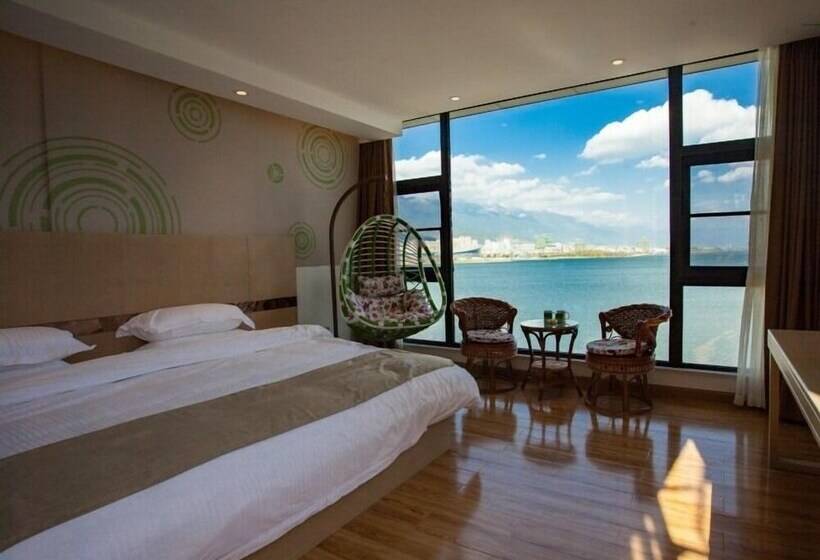 Номер Стандарт Вид на Море, Greentree Inn Dali Erhai Binhai Ave Seaview Business