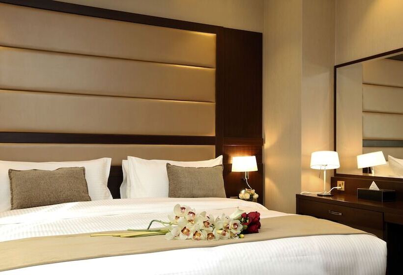 Quarto Deluxe Cama King, Swiss Flora Inn Hotel Riyadh