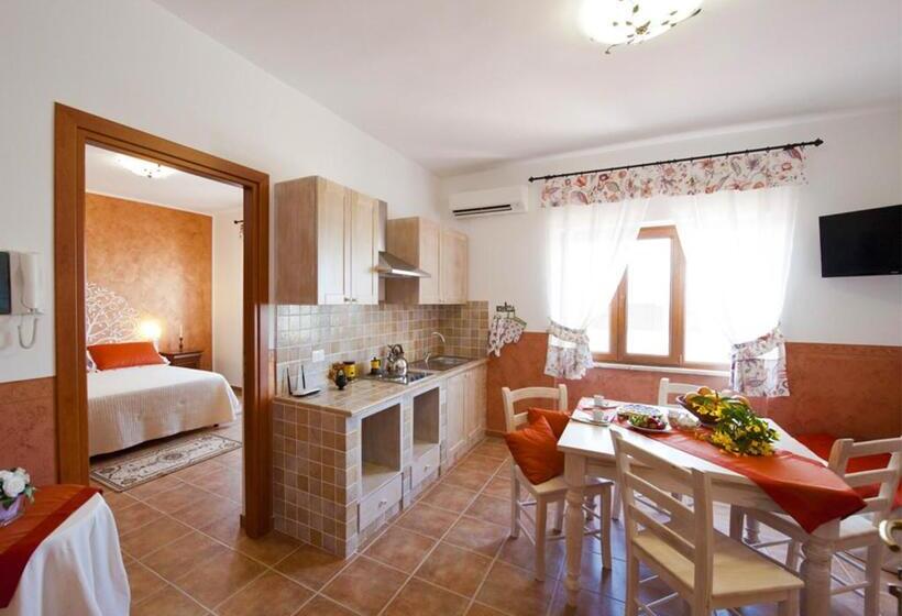 １ベッドルームのデラックスアパートメント, Casale La Rovere
