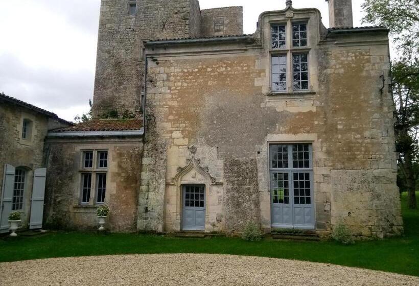 带大床的豪华间, Chateau De Champdolent