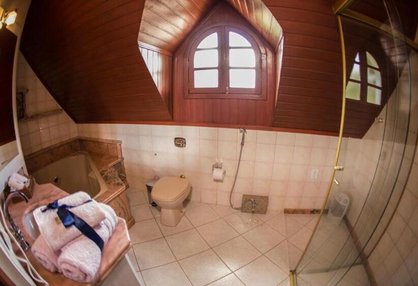 자쿠지 스위트, Chalé Alto Da Serra   Pousada & Wellness Spa