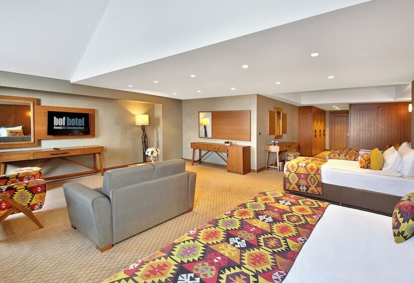 اتاق سوپریور چهار تخته, Bof Hotels Uludağ Ski & Luxury Resort All Inclusive