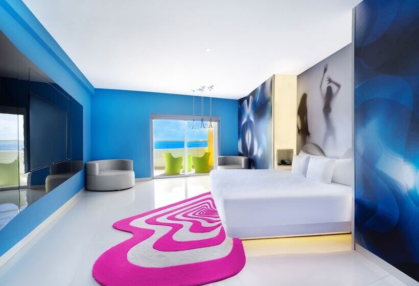 חדר סטנדרט נוף לים, Temptation At The Tower Cancún Resort   All Inclusive   Adults Only