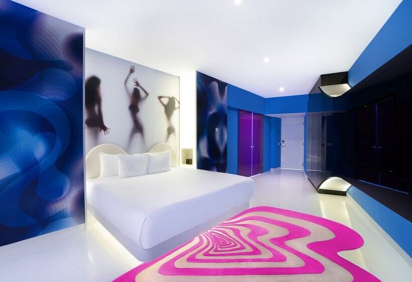 חדר סטנדרט, Temptation At The Tower Cancún Resort   All Inclusive   Adults Only