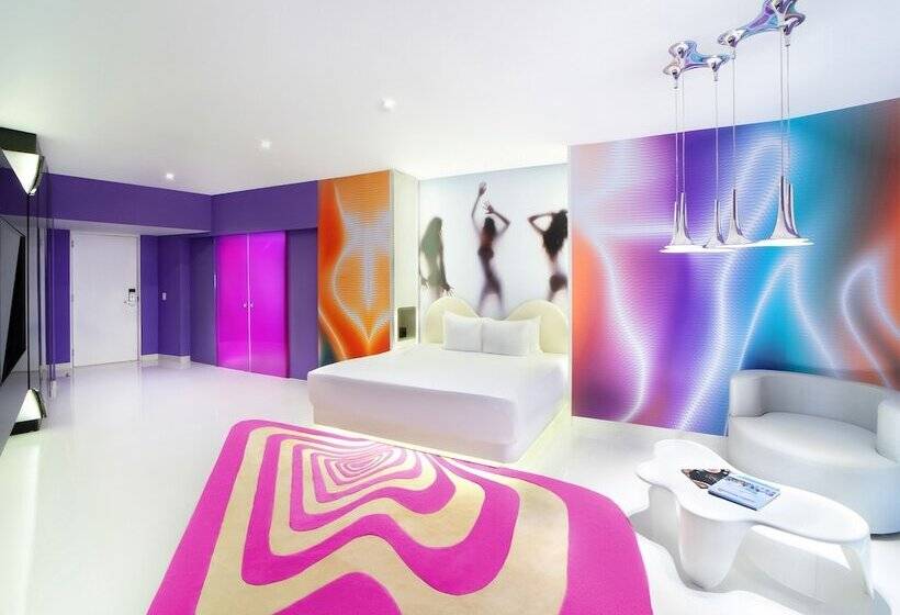 חדר סטנדרט, Temptation At The Tower Cancún Resort   All Inclusive   Adults Only