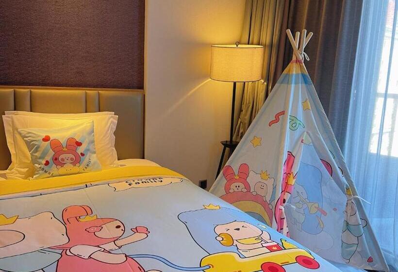 프리미엄 룸, Crowne Plaza Qingdaoorientalmoviemetropolis, An Ihg