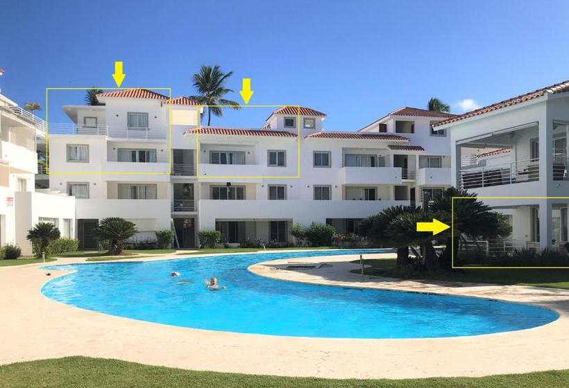 آپارتمان 1 خوابه با چشم‌انداز استخر, Los Corales Beach Village Punta Cana   The Original