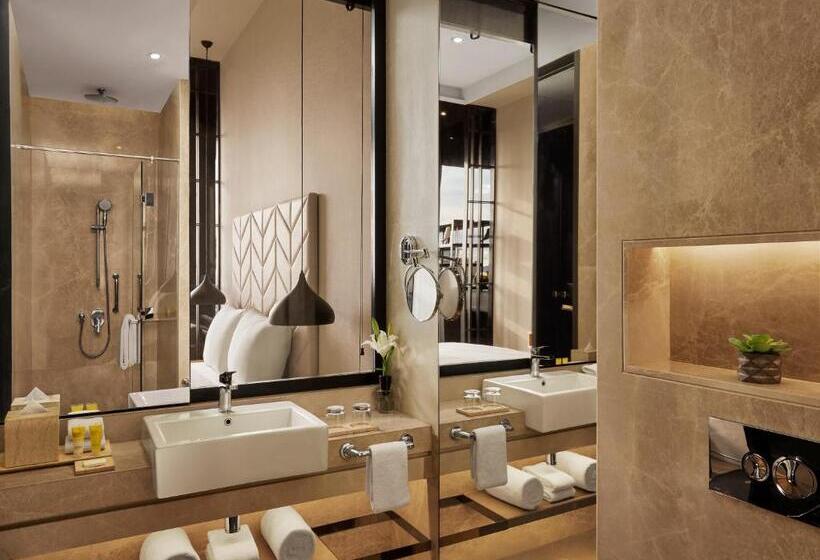 キングサイズベッドのスタンダードルーム, Hyatt Centric Juhu Mumbai
