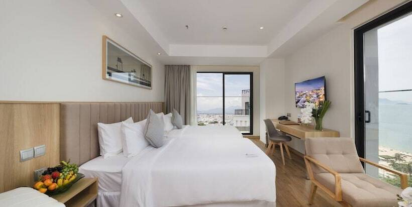 اتاق پرمیوم با چشم‌انداز دریا, Nagar Hotel Nha Trang