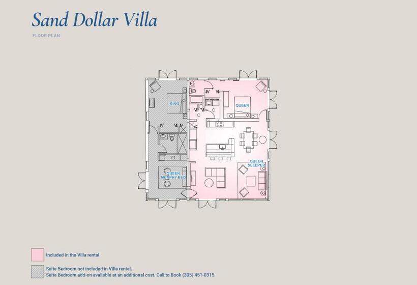 Вилла 2 Спальни, Dolphin Point Villas