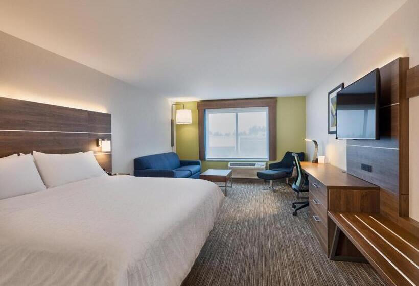 带大床的套房, Holiday Inn Express & Suites Salem North   Keizer, An Ihg