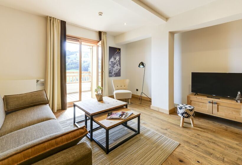 Апартаменты Superior 1 Спальня, Terresens   Les Fermes Du Mont Blanc
