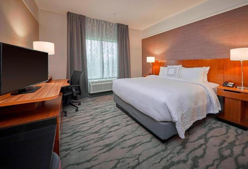 스탠다드 룸 킹사이즈 침대, Fairfield Inn & Suites By Marriott Grand Mound Centralia