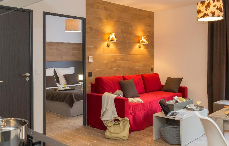 침실 2개 아파트, Residence Prestige Odalys Isatis