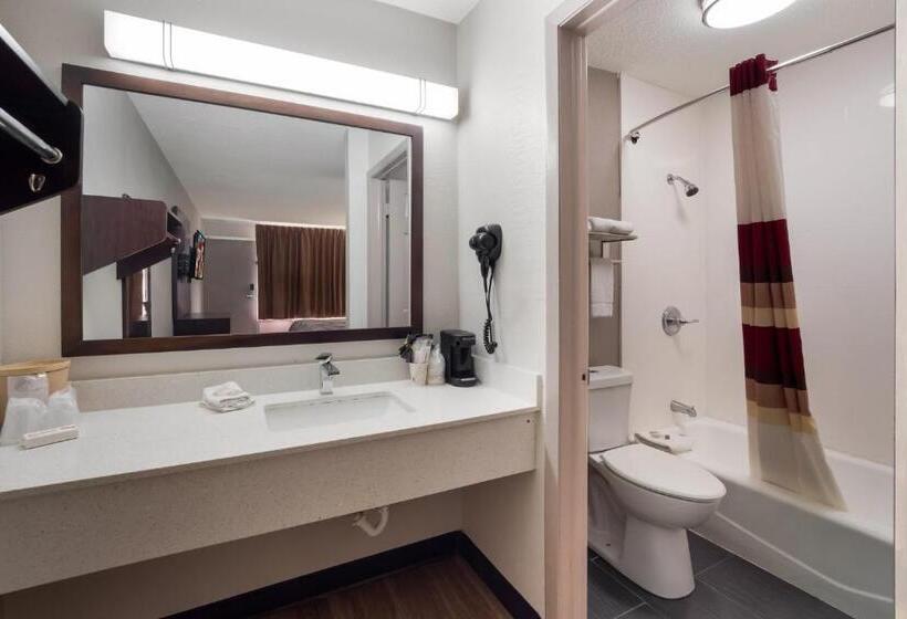 キングサイズベッドのデラックスルーム, Red Roof Inn Columbia, Sc Airport