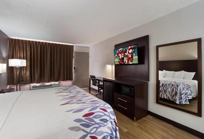 디럭스 룸 킹사이즈 침대, Red Roof Inn Columbia, Sc Airport