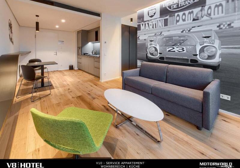 침실 1개 아파트, V8 Hotel Motorworld Region Stuttgart