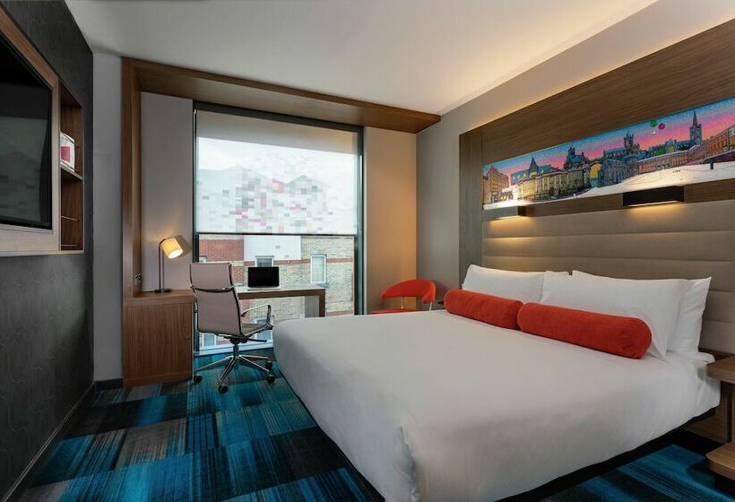 스탠다드 스튜디오 더블 침대, Aloft Dublin City