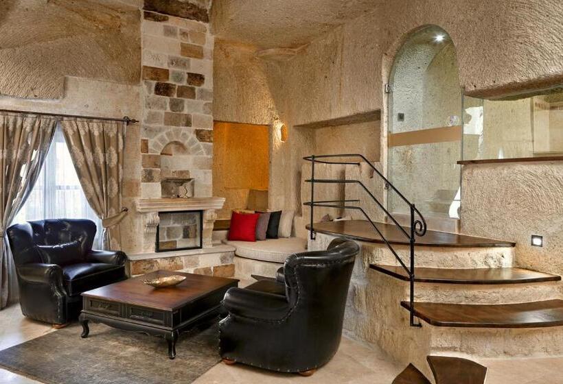 Люкс Кровать Кинг, Seraphim Cave Suites & Spa