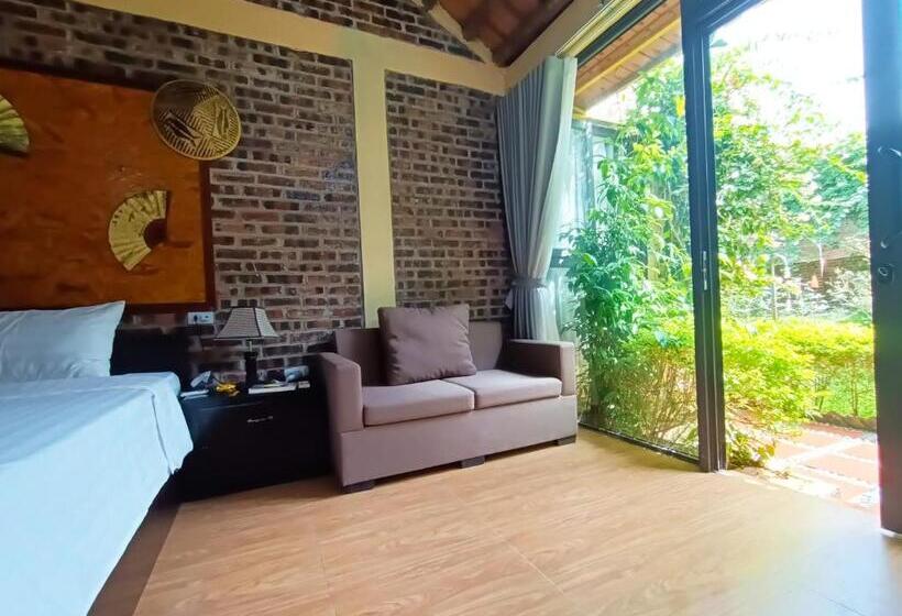 اتاق استاندارد با چشم‌انداز باغ, Tam Coc Sunshine Homestay
