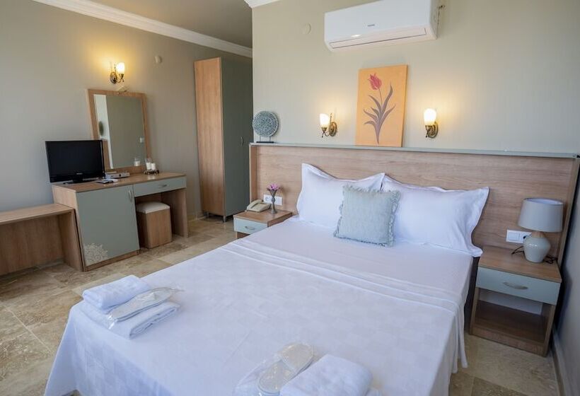 Habitació Deluxe Vista Mar Lateral, Ebruli Otel Cunda