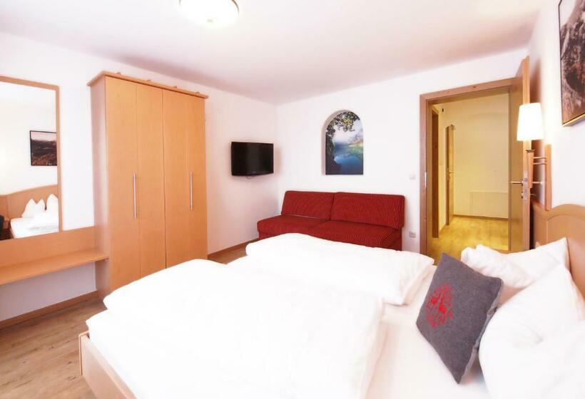 발코니가 있는 2 베드룸 아파트, Alpenapartments Unterschlag