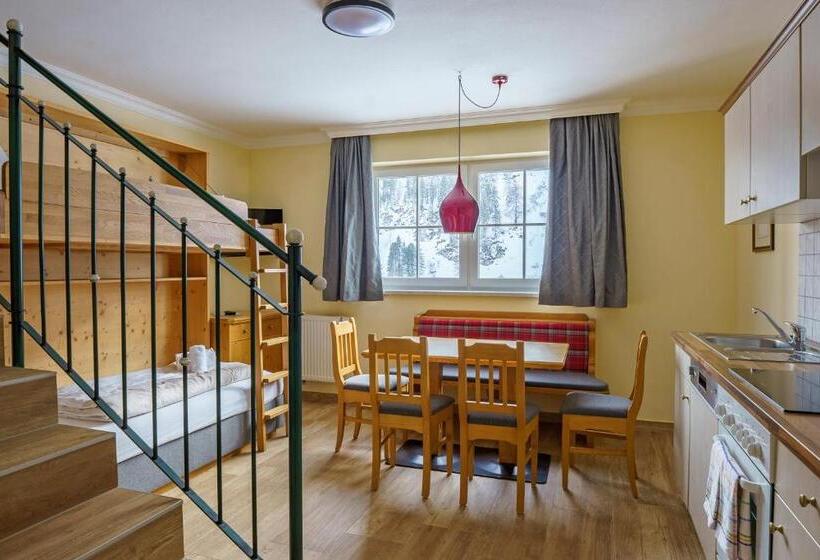 침실 1개 복층 룸, Hubertus Alpine Living