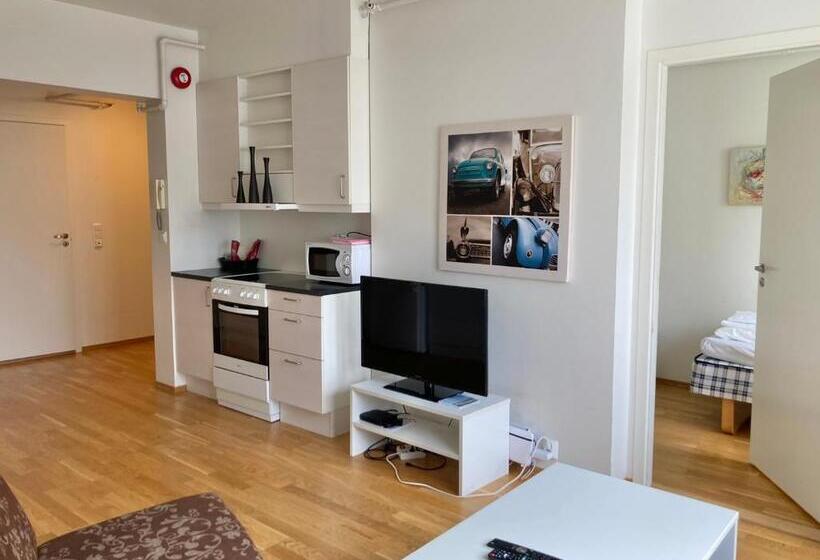 Апартаменты 1 Спальня, Parken Terrasse Apartment