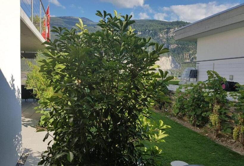 带1个卧室带花园景观的公寓, Guesthouse Petit Pré