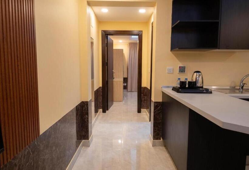 آپارتمان لوکس 1 خوابه, Dar Al Masarat Served Apartments